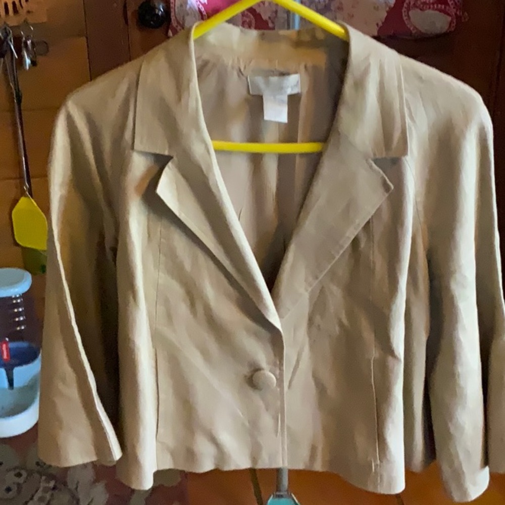 Vintage Spiegel’s gold line crop swing jacket-1990’s